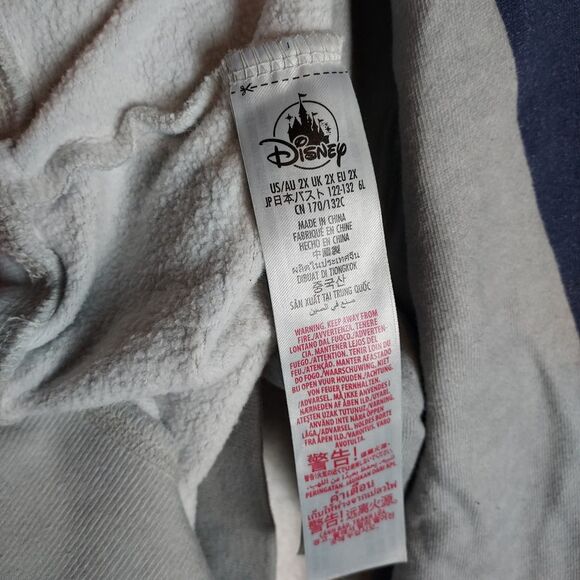 Disney World Vault Collection 50 Mens 2xl Magic Kingdom Long-sleeved Grey Shirt - Picture 7 of 9